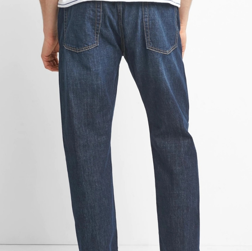 GAP Men's Relaxed Jeans-29W 34L - Picture 4 of 7
